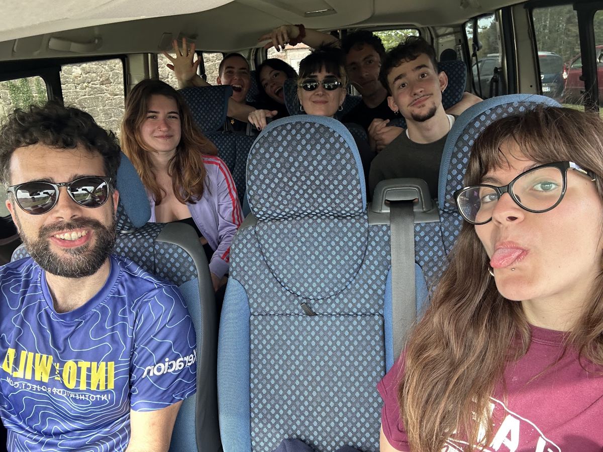 Viaje en furgoneta